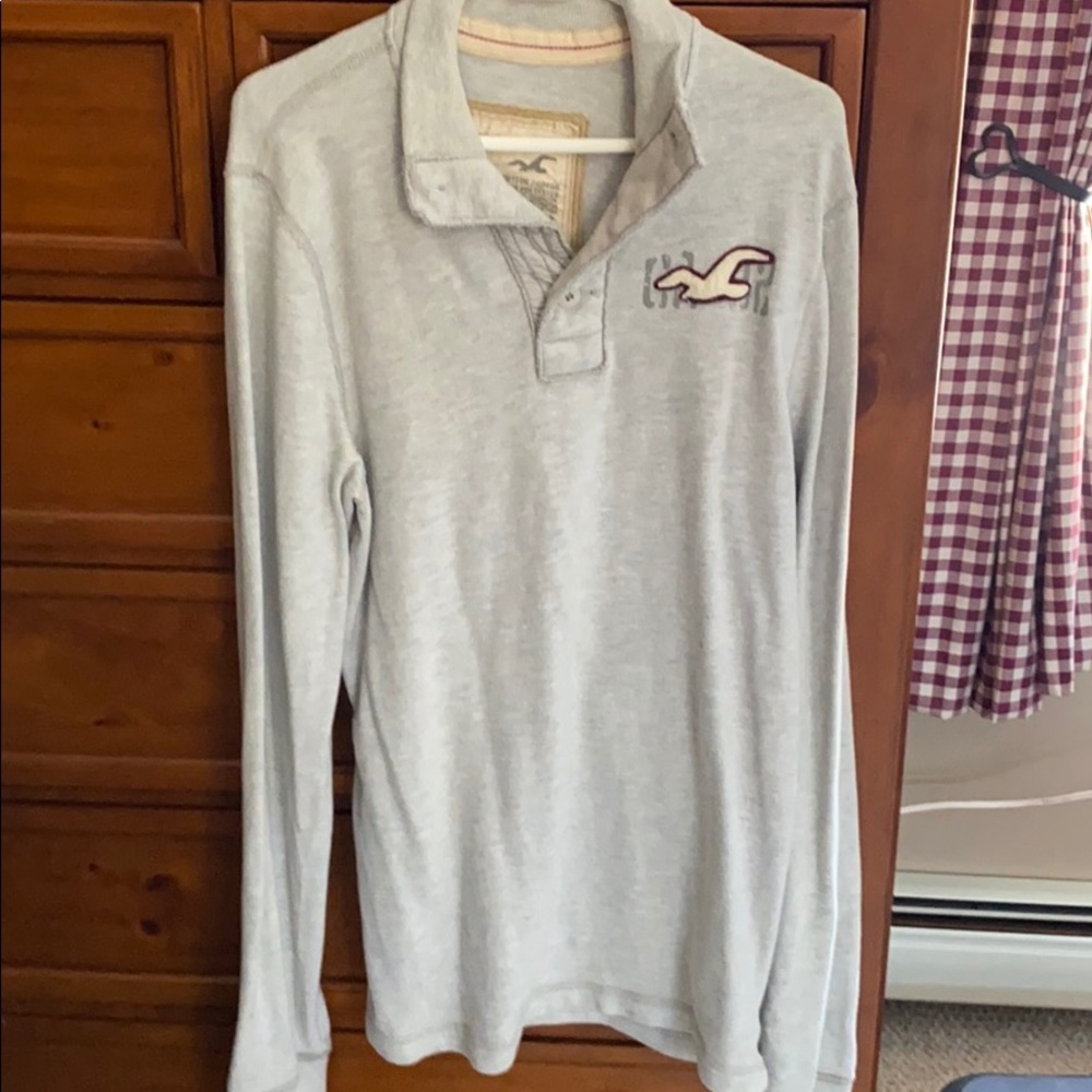 Mens Hollister thick cotton shirt